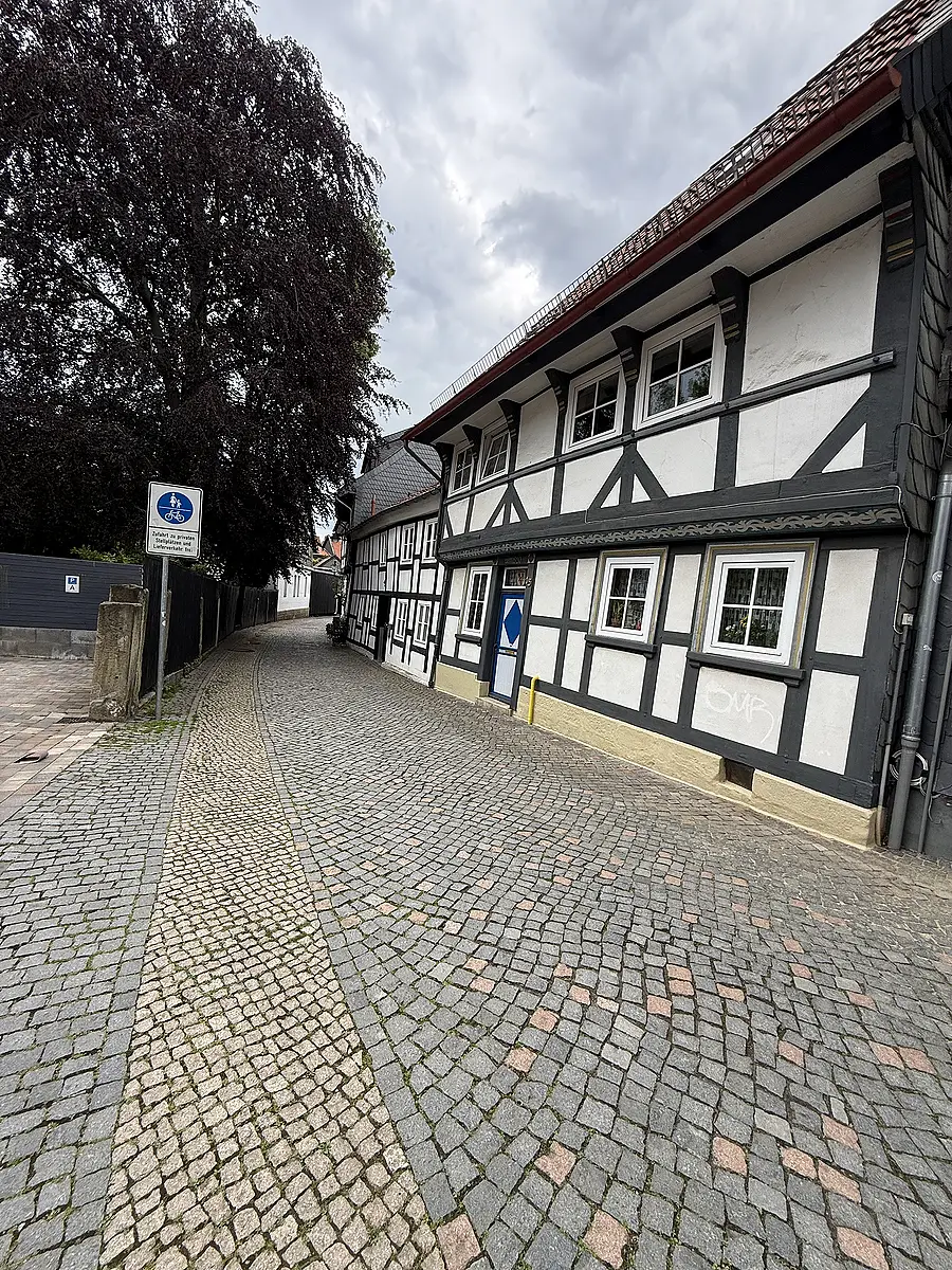 Ruhige Altstadtgasse in Goslar