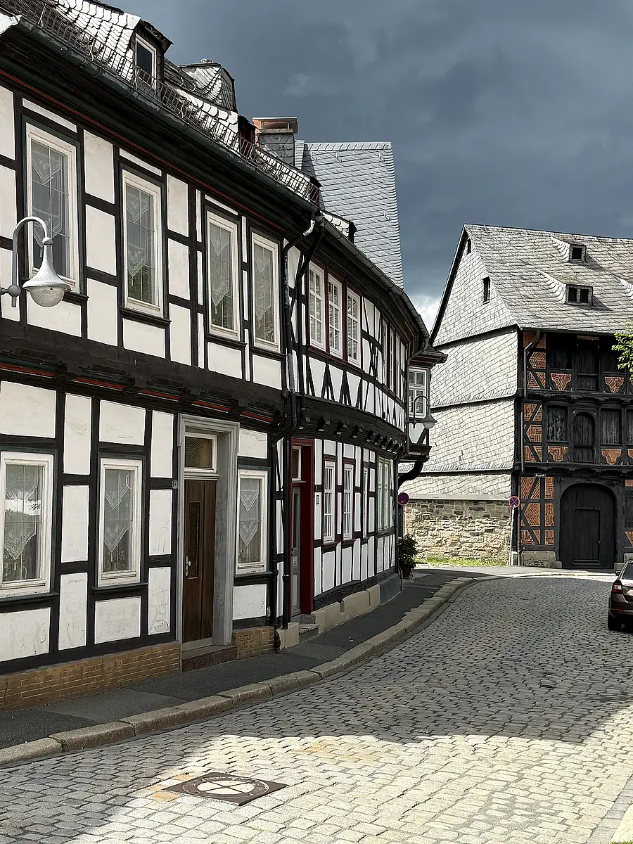 Fachwerkhäuser in der Altstadt von Goslar