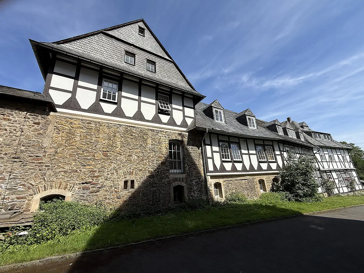 Fachwerkhäuser in der Altstadt von Goslar, Standort der Ferienwohnungen