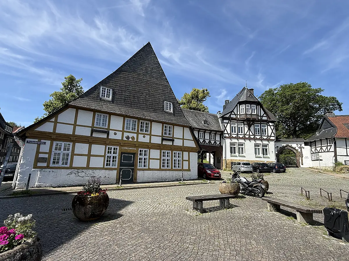Frankenberger Kirche in Goslar, Namensgeberin der Straße unserer Ferienwohnungen
