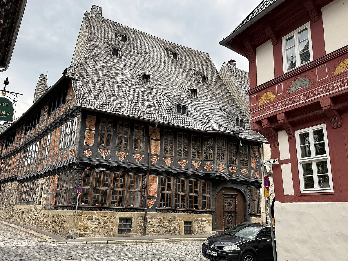 Siemenshaus in Goslar, historisches Fachwerkhaus der Familie Siemens